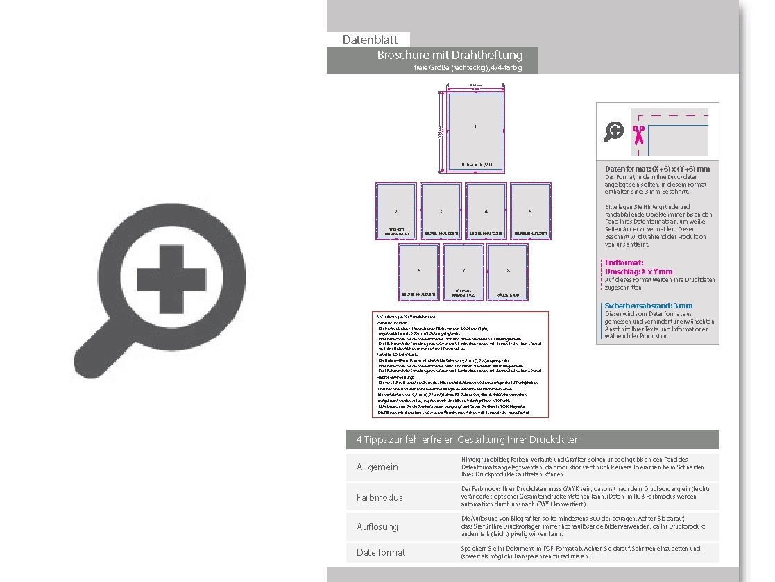 Product Bild hochwertige_brosch__re_mit_drahtheftung__64-seitig__freie_gr____e_(rechteckig)__4_4-farbig_bedruckt