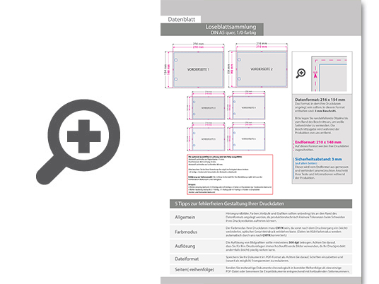 Product Bild loseblattsammlung_din_a5_quer__396_bl__tter_pro_sammlung__vorne_schwarz_(1_0)