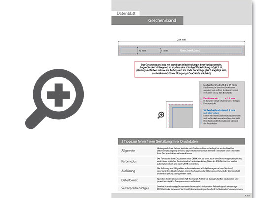 Product Bild geschenkband__15_mm_bandbreite__4_0-farbig_einseitig_bedruckt